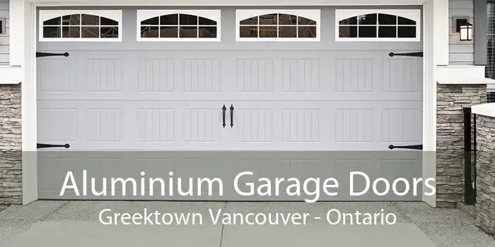 Aluminium Garage Doors Greektown Vancouver - Ontario