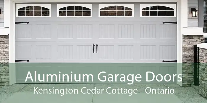 Aluminium Garage Doors Kensington Cedar Cottage - Ontario