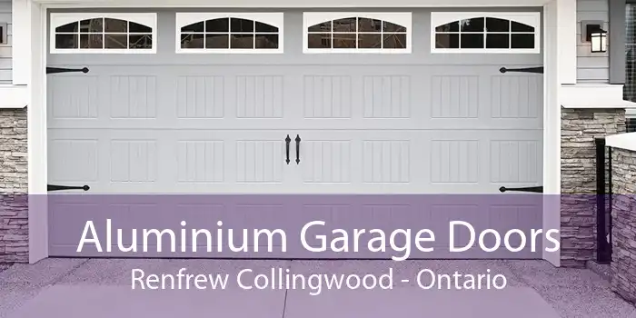Aluminium Garage Doors Renfrew Collingwood - Ontario