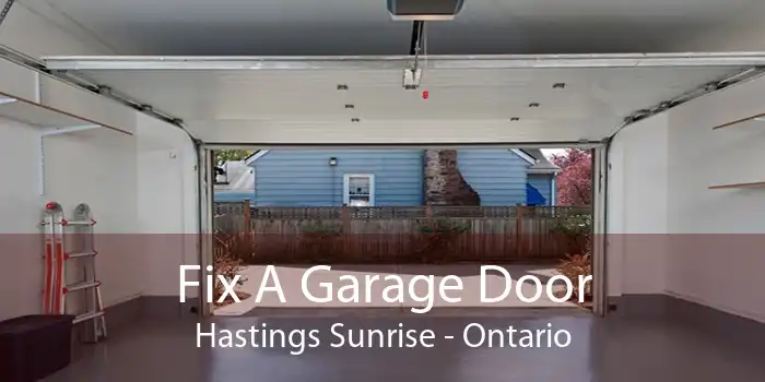 Fix A Garage Door Hastings Sunrise - Ontario