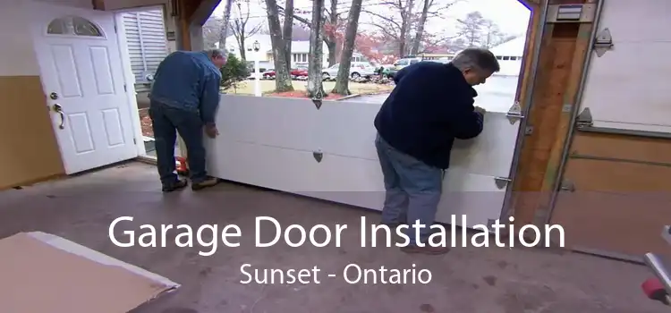 Garage Door Installation Sunset - Ontario
