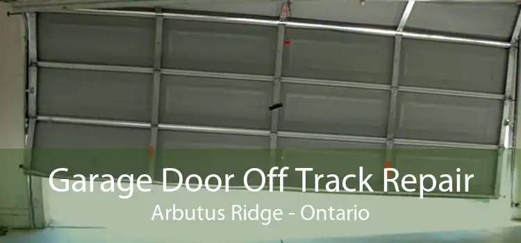 Garage Door Off Track Repair Arbutus Ridge - Ontario