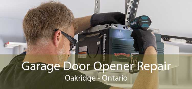 Garage Door Opener Repair Oakridge - Ontario