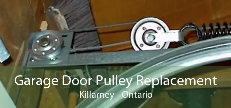 Garage Door Pulley Replacement Killarney - Ontario