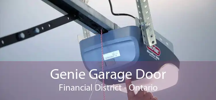 Genie Garage Door Financial District - Ontario