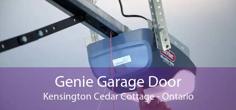 Genie Garage Door Kensington Cedar Cottage - Ontario