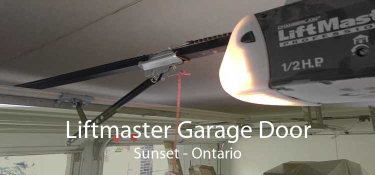 Liftmaster Garage Door Sunset - Ontario