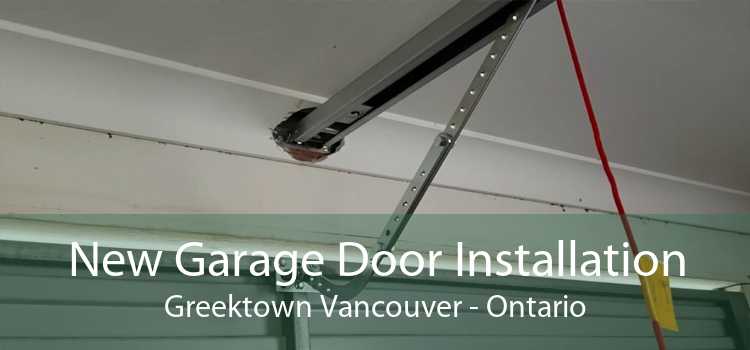 New Garage Door Installation Greektown Vancouver - Ontario