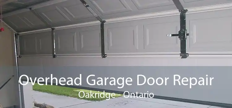 Overhead Garage Door Repair Oakridge - Ontario