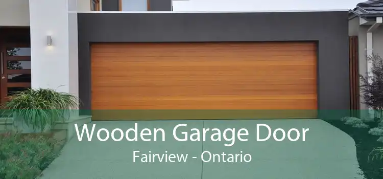 Wooden Garage Door Fairview - Ontario