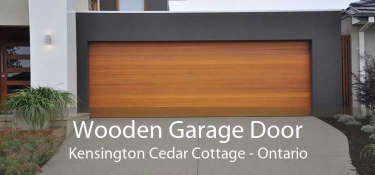 Wooden Garage Door Kensington Cedar Cottage - Ontario