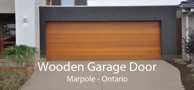 Wooden Garage Door Marpole - Ontario